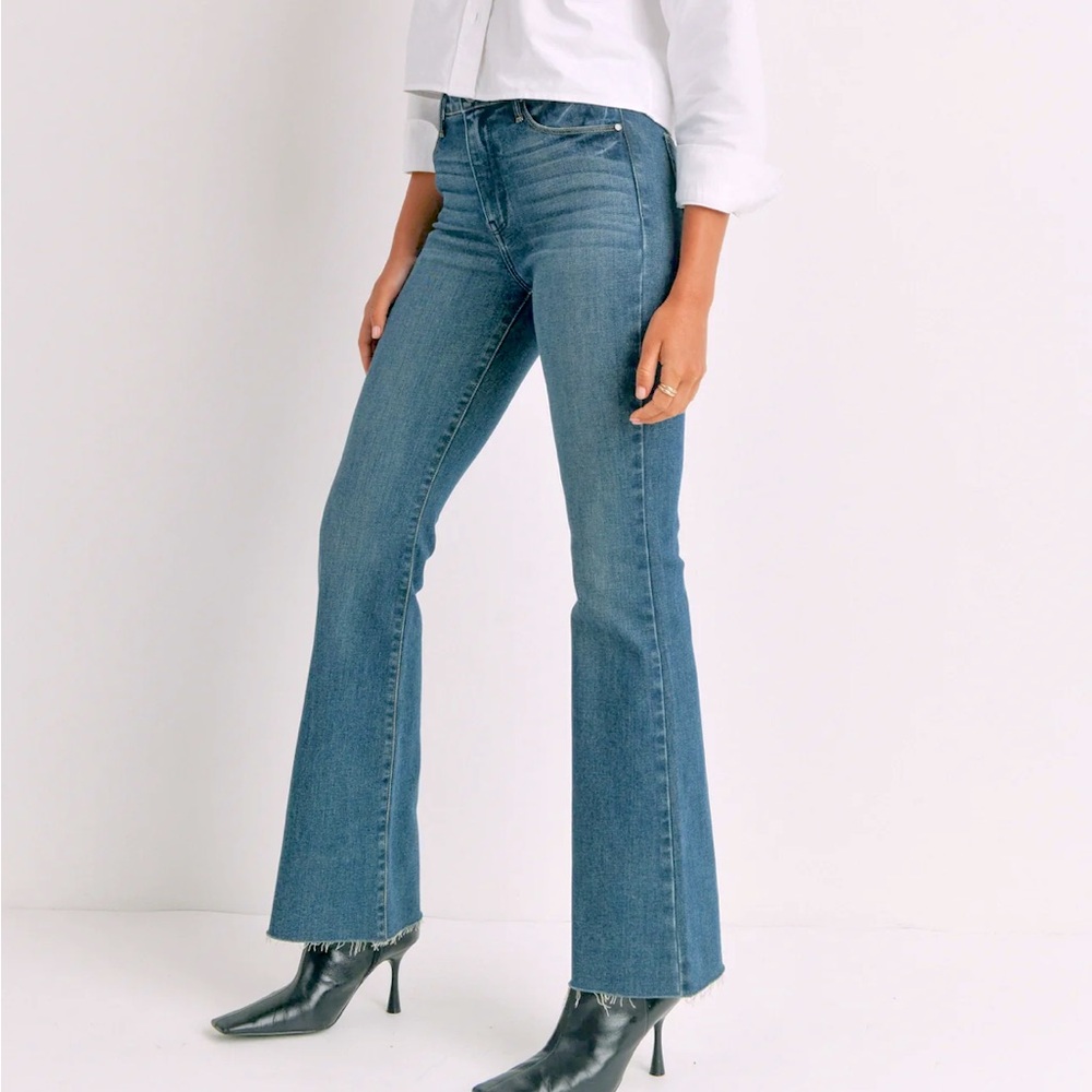Just Black Denim • High Rise Flare Jeans